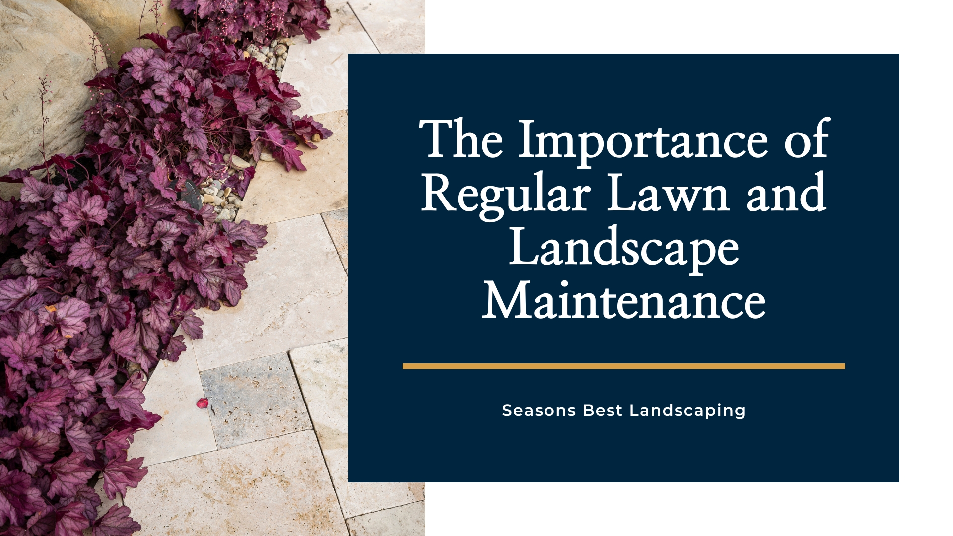 Lawn & Landscape Maintenance Blog Image Seasons Best Landscaping