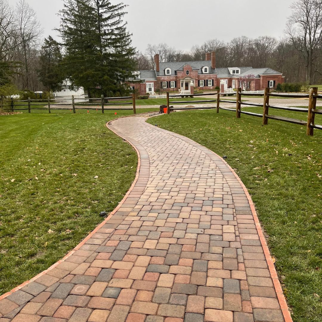 Commercial Hardscaping Walkway Commercial Hardscaping Walkway
