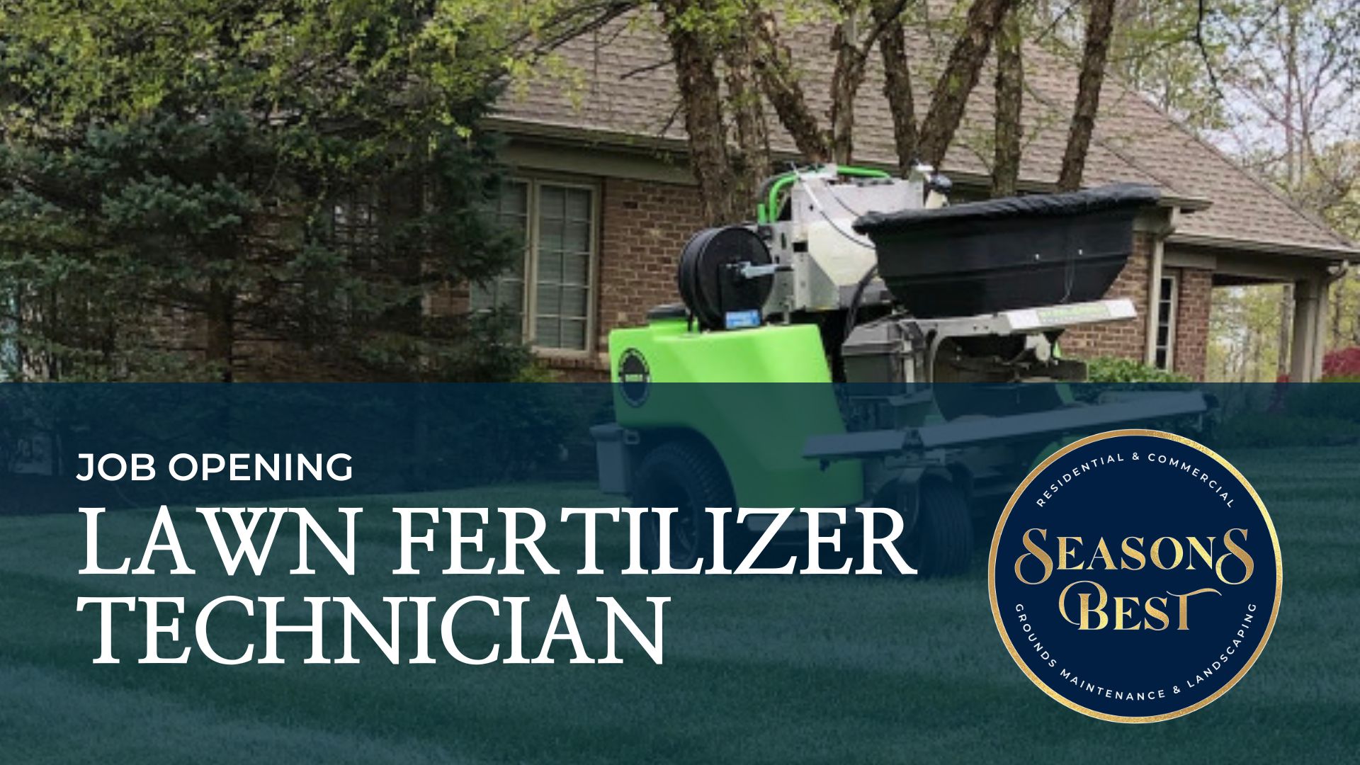 Lawn Fertilizer Technician 3 Job Opening Seasons Best Landscaping