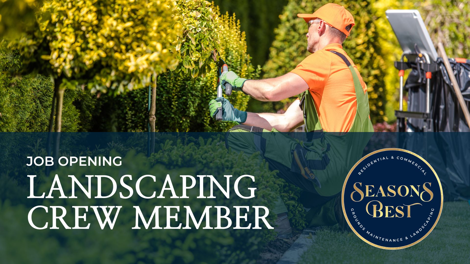 Landscaping Crew Member Job Opening Seasons Best Landscaping