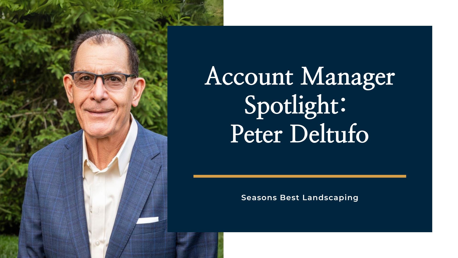 Account Manager Spotlight Peter Deltufo