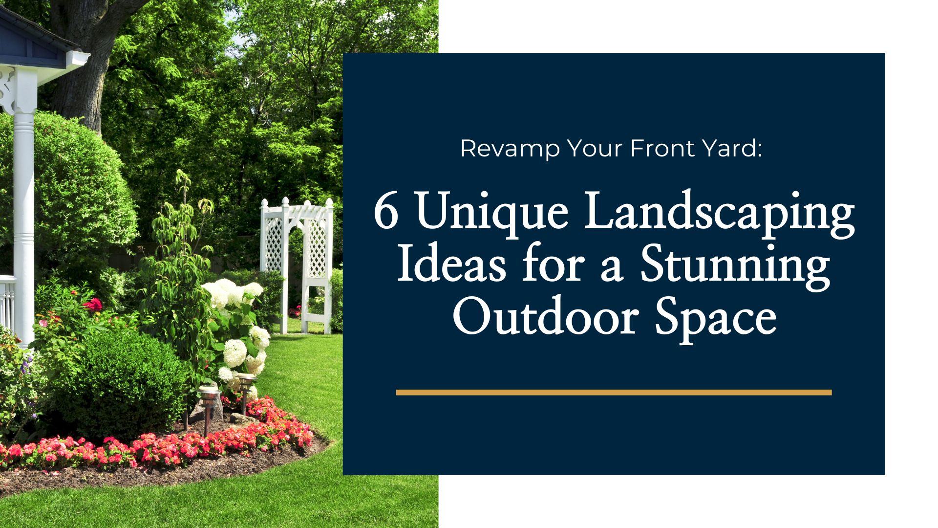 Curb Appeal for Front Yard Landscaping Ideas