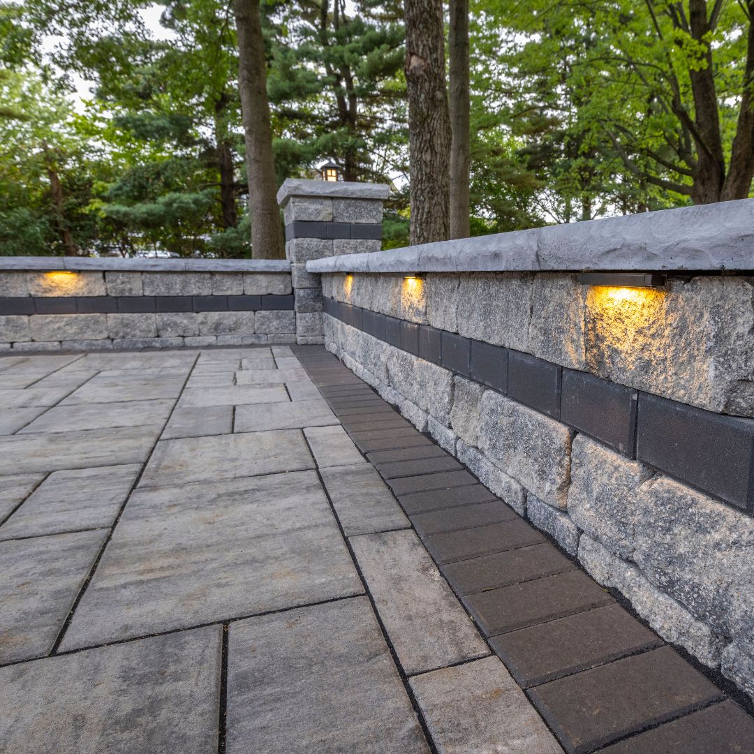 Cincinnati Outdoor Lighting Installation - Hardscape Lighting - Seasons Best Landscaping