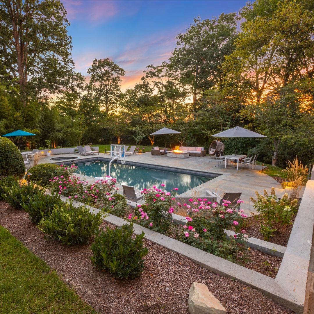 Residential Landscape Design and Installation - Pool Landscaping - Seasons Best Landscaping